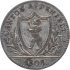 Appenzell 1 Batzen 1808 (10 Rappen)
